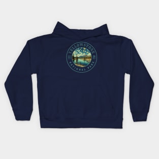 USA - NATIONAL PARK - Yellowstone Park - Wildlife Reserve - 2 Kids Hoodie